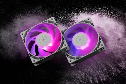 Vista 8 de EKWB Ventilador EK-Loop FPT de 4.724 in, 550-2300 RPM, RGB digital, blanco