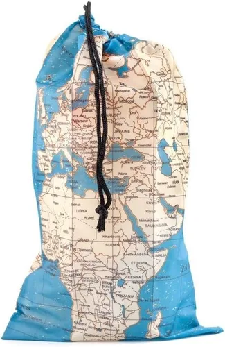 Vista 2 de Bolsas de viaje alrededor del mundo Kikkerland, set de 3
