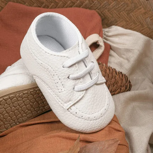Vista 5 de Casazoe Zapatos Oxford de piel sintética para bebés, niños y niñas, mocasines de boda, zapatos de vestir para bautismo para niños pequeños, zapatos