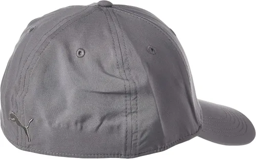 Vista 3 de Puma - Gorra elástica para hombre, Gorra ajustable, S-M, GrisPlateado