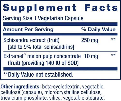 Vista 3 de Life Extension Fórmula de eficiencia hepática, apoya la función hepática saludable a nivel celular y niveles óptimos de antioxidantes