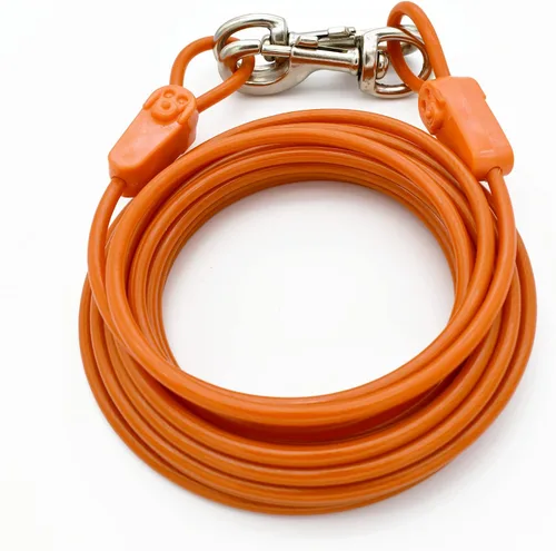 Vista 9 de Cable de amarre para perros IntelliLeash Products, múltiples longitudes y valoraciones de peso disponibles.