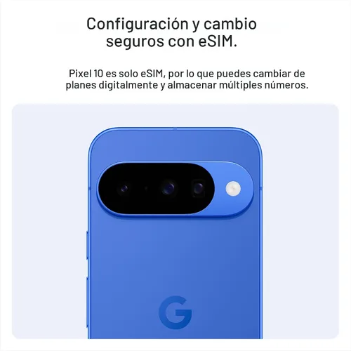 Vista 14 de Google Pixel 10 - Smartphone Android desbloqueado - Asistente de IA Gemini - Cámara trasera triple avanzada, batería de carga rápida de más de 24