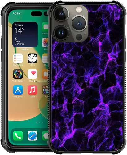Vista 377 de Funda compatible con iPhone 15, diseño de elefantes africanos, diseño increíble a prueba de golpes, antiarañazos, carcasa trasera de policarbonato