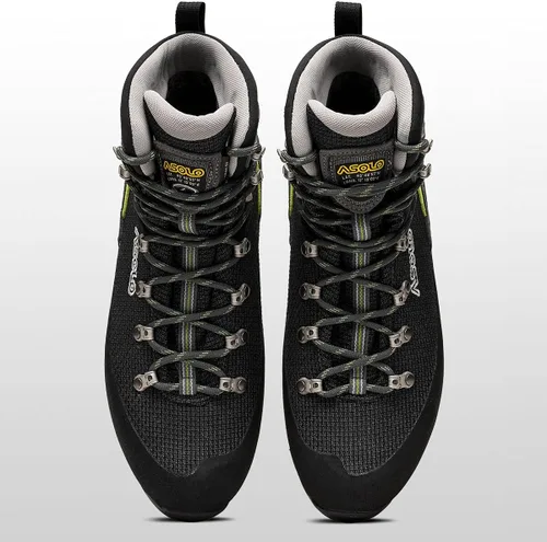 Vista 7 de Asolo Botas de mochilero Corax GV para hombre, NegroVerde