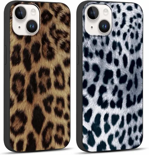 Vista 55 de Paquete de 2 fundas de teléfono con bonito estampado de guepardo para iPhone 7/8/SE 2020 / SE 2022 de 4.7 pulgadas, diseño de leopardo de lujo