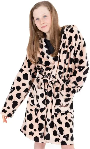 Vista 2 de Barbie Bata de vestir para niñas con estampado de leopardo de animales