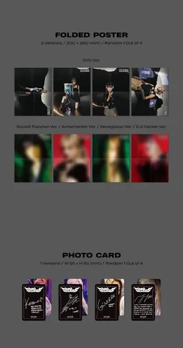 Vista 6 de Dreamus aespa - 2º Mini álbum Chicas DIGIPACK ver. CD (E.d Hacker NINGNING ver.) (SMK1455)