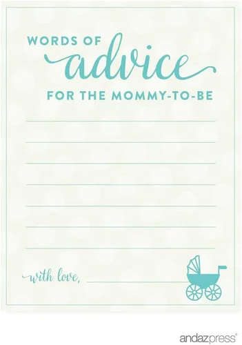 Vista 36 de Colección de Baby shower de Andaz Press Baby & Co., Banner Cards & Gifts, 1