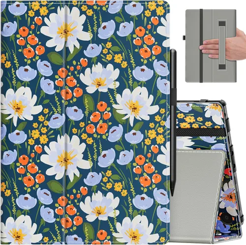 Vista 28 de VORI Funda para tableta Amazon Kindle Fire HD 10 (13ª/11ª generación 2023/2021) y Fire HD 10 Plus – Funda plegable delgada con función