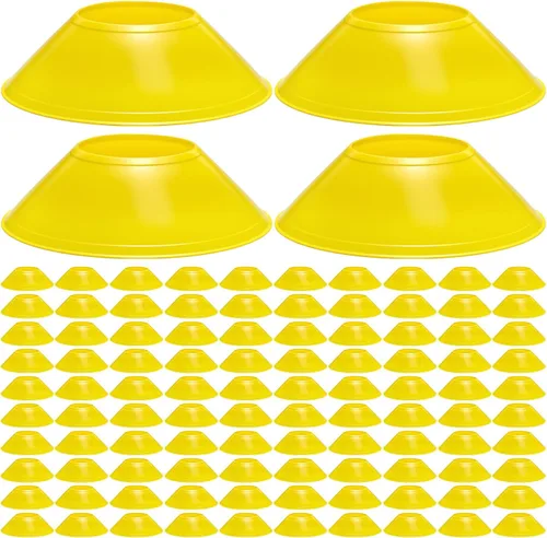 Vista 8 de 100 piezas mini conos de fútbol para deporte agilidad disco conos de fútbol entrenamiento para ejercicios de agilidad deportes fútbol fútbol