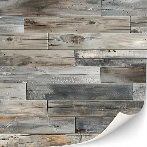 Vista 11 de Suelo autoadhesivo de 3 hojas para casa de muñecas escala 1:12 (madera de manzana)