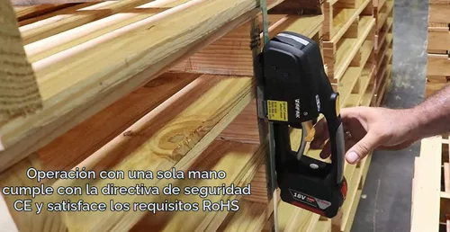 Vista 4 de GAPCO ZAPAK GP97A - Herramienta de flejado automático de 5/8" PET y PP con batería