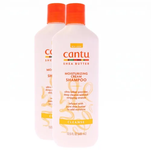 Vista 9 de Cantu Champú Crema Hidratante con Manteca de Karité, 13.5 fl oz