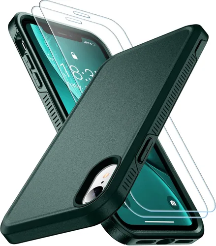 Vista 9 de SPIDERCASE Funda para iPhone XR, [Protección contra Caídas de Grado Militar de 10 Pies] [Antideslizante]