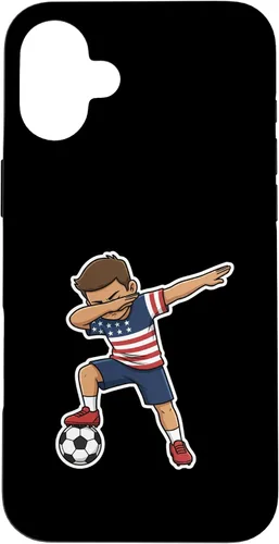Vista 23 de Dab, Patriotic American Flag Player Case for iPhone 17