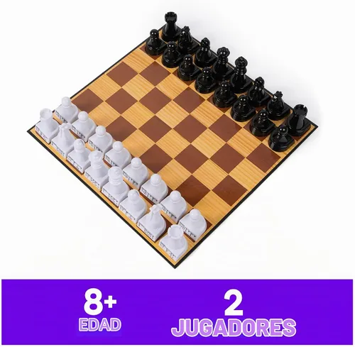 Vista 2 de Spin Master Games Cardinal Classics Profesor de ajedrez Learn to Play Chess with Large Pieces That Show Direction & Movement, First Chess Set, For