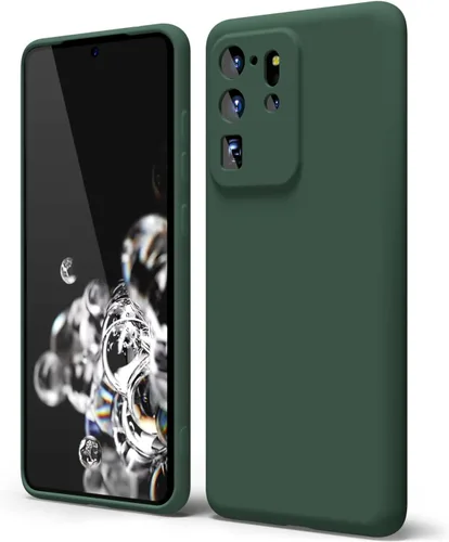 Vista 403 de oakxco Funda para teléfono Samsung Galaxy S8 de silicona líquida, delgada y fina de gel de goma suave TPU cubierta protectora simple llana