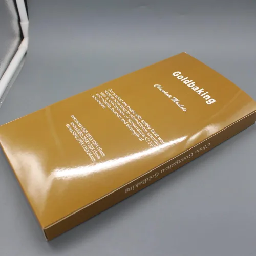 Vista 7 de Goldbaking Molde de chocolate de la vaina del cacao Molde del chocolate de la nuez del policarbonato 16 formas