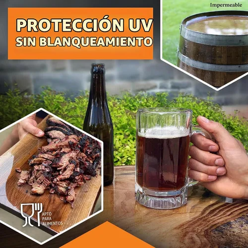 Vista 5 de Industrial Clear - Resina epoxi dura como roca - Kit de 1.5 galones