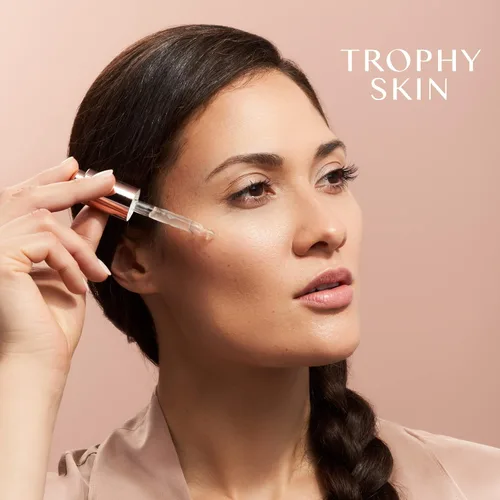 Vista 5 de Trophy Skin JeNu Marine Collagen Mineral Gel - Suero de gel para el cuidado de la piel con colágeno hidrolizado y ácido hialurónico, cuidado