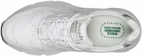 Vista 7 de Propet Womens Stability Walker Walking Walking Sneakers Shoes - White