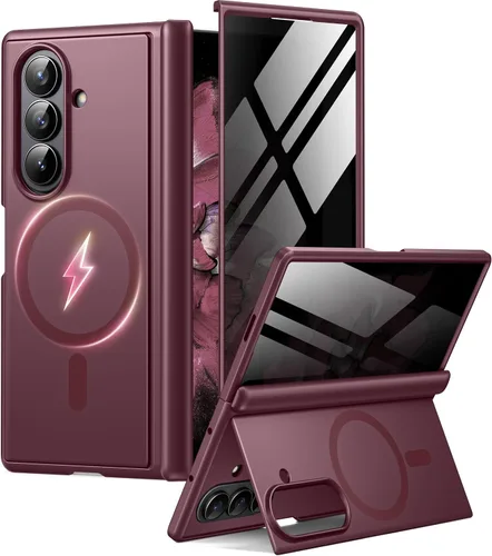 Vista 10 de BERFY Funda para Samsung Galaxy Z Fold 7, compatible con MagSafe