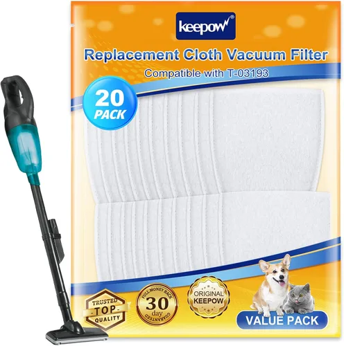 Vista 7 de KEEPOW Filtros de vacío compatibles con Makita T-03193 Filtro de vacío de repuesto compatible con aspiradoras Makita XLC02 LC01 BCL180 443060-3