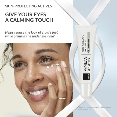 Vista 2 de Avon Anew Sensitive - Crema de ojos de doble colágeno
