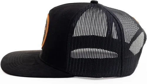 Vista 100 de Urban Effort Gorra trasera de malla, para hombres y mujeres, gorra de béisbol de 5 paneles, gran cierre a presión para caza y senderismo