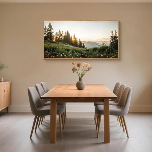 Vista 173 de FWIEXA Juego de Arte de Lienzo Bohemio Enmarcado para Pared, Cuadros Botánicos Verde Salvia Decoración de Pared, Impresiones de Arte de Plantas