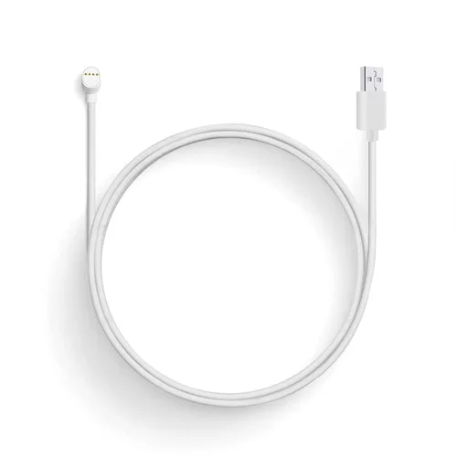 Vista 5 de iMah Cable de alimentación solo para Google Nest Cam (batería), cable de carga resistente a la intemperie - 6.56 pies (6.6 ft), paquete de 2