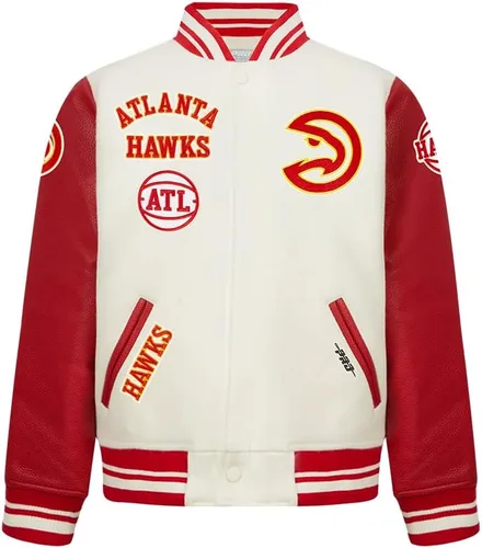 Vista 27 de Pro Standard Chaqueta Varsity clásica retro de la NBA para niños grandes