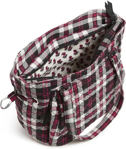 Vista 3 de Vera Bradley - Bolso Glenna de algodón para mujer