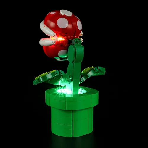 Vista 3 de LIGHTAILING Luz para Lego- 71426 Piranha-Plant - Kit de iluminación LED compatible con el modelo de bloques de construcción Lego - NO incluido