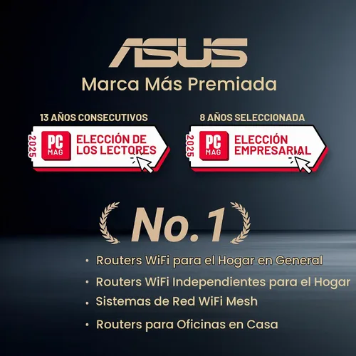 Vista 2 de ASUS RP-BE58 BE3600 Extensor de rango WiFi 7 de doble banda (802.11be), extensor AiMesh para WiFi de malla sin costuras; funciona con cualquier
