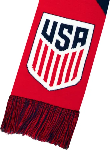 Vista 4 de Icon Sports Bufanda con licencia oficial de la Federación de Fútbol de EE. UU. - Unisex para adulto