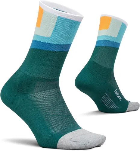Vista 7 de Feetures Calcetines Elite Light Cushion Mini Crew Negro (3 pares)