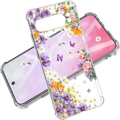 Vista 7 de for Google Pixel 7 Case，Google 7 Phone Case，for Girls Women Cover Design Dual Layer Slim Fit Drop Proof Impact Resistant Shockproof Clear Case