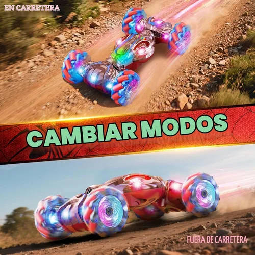 Vista 7 de Nicella S-Pider Automóvil a Control Remoto, 2.4GHz 4WD Detección de Gestos RC Coche de Acrobacias para Niños y Niñas de 6 a 12 años, Coches RC