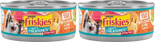 Vista 10 de Alimento húmedo para gatos Tasty Treasures de Purina (24, 5.5 onzas)