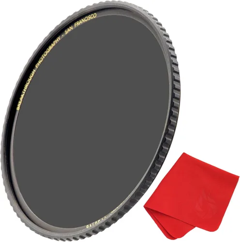Vista 5 de Breakthrough Photography 46mm X4 6-Stop Filtro ND Fijo para Lentes de Cámara, Filtro de Densidad Neutra para Fotografía Profesional, MRC16, Vidrio