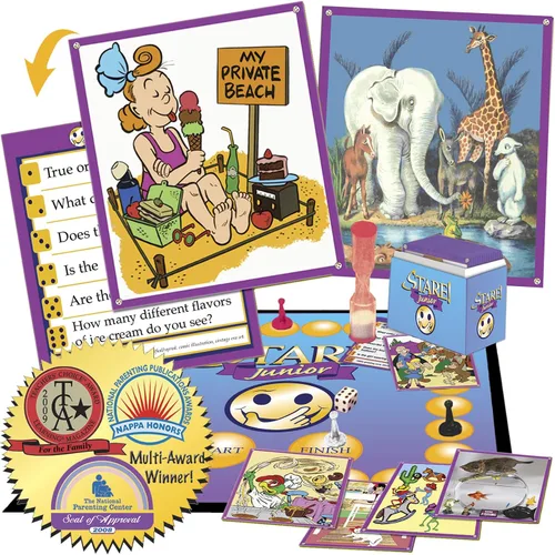 Vista 3 de Stare Junior + Jinx Family = divertido juego de mesa para niños y padres