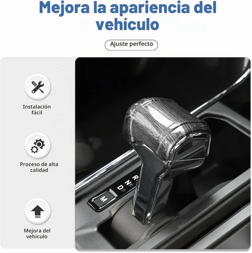 Vista 6 de Cubierta de la perilla de la palanca de cambios compatible con Ford F150 2021-2025+ (bronce)