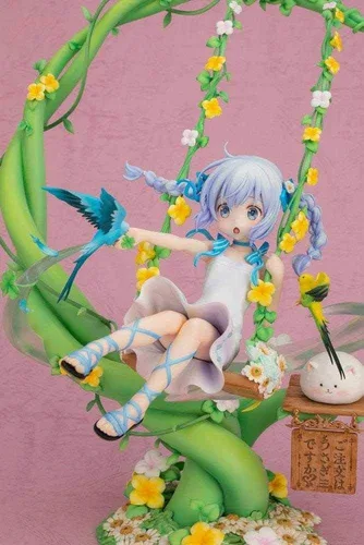 Vista 4 de F:Nex AUG188789 is The Order a Rabbit?: Chino Flower Swing 1: Figura de PVC a escala 7, multicolor