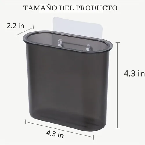 Vista 2 de Paquete de 2 soportes para cepillos de dientes montado en la pared, soporte autoadhesivo para cepillo de dientes para baño, cepillo de dientes Negro