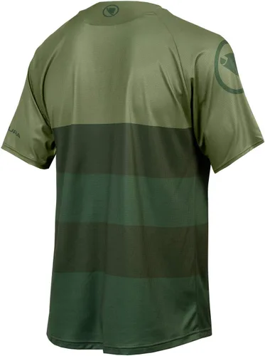 Vista 2 de Endura Hombre SingleTrack Core Print Manga Corta Ciclismo T II