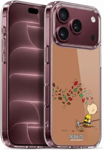 Vista 92 de Head Case Designs Funda de gel suave con licencia oficial de Peanuts Autumn Charlie Brown compatible con Apple iPhone 7 Plus/iPhone 8 Plus