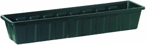 Vista 12 de Root & Vessel Poly-Pro - Maceta de plástico para flores, color verde cazador, 36 pulgadas