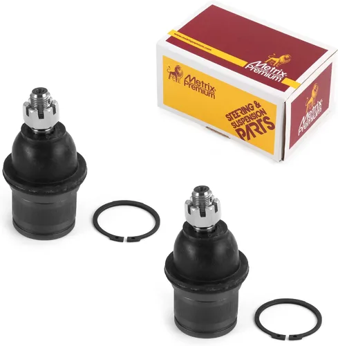 Vista 240 de Metrix - 2 juntas de rótula superior delantera K3134T para Dodge Ram 1500 4WD 94-01, Ram 2500 4WD 94-99, Jeep Cherokee 84-01, Wrangler 97-17